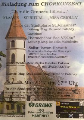 Konzert in Bad Radkersburg